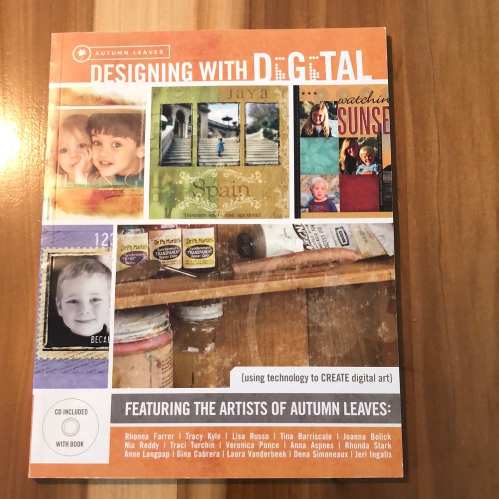 New Paperback Designing with Digital CD Included with Book, still in seal pocket